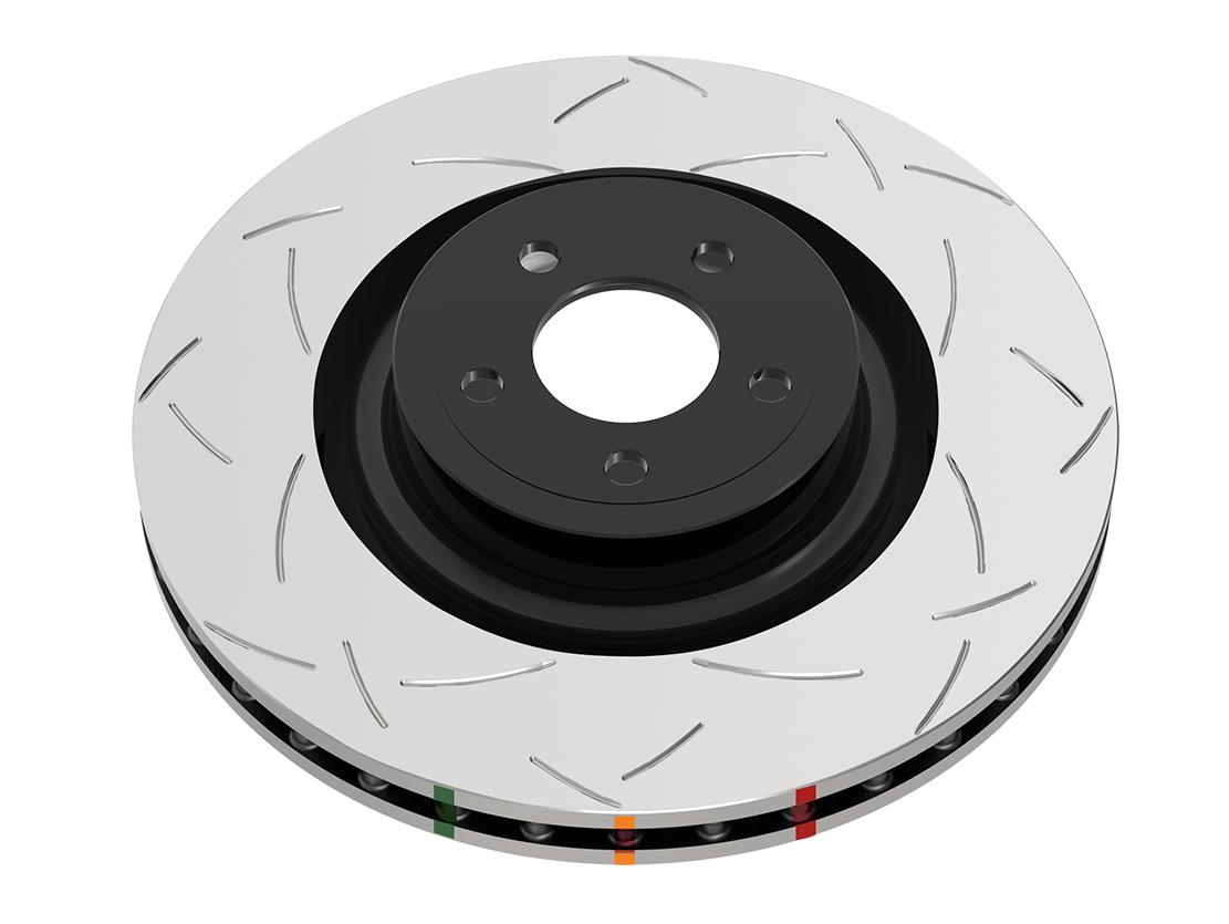 4000 Series T3 slotted brake rotor